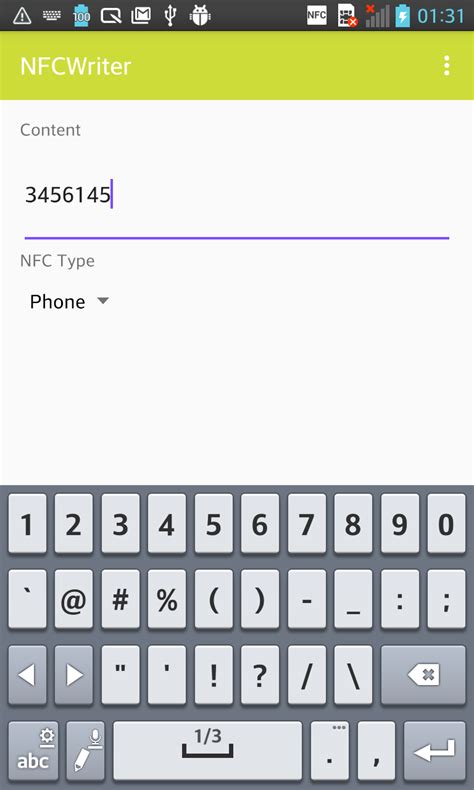 android nfc write tag example|how to write nfc card.